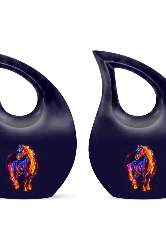 Horse Urns For Ashes - Cremation Ashes Urns Combo