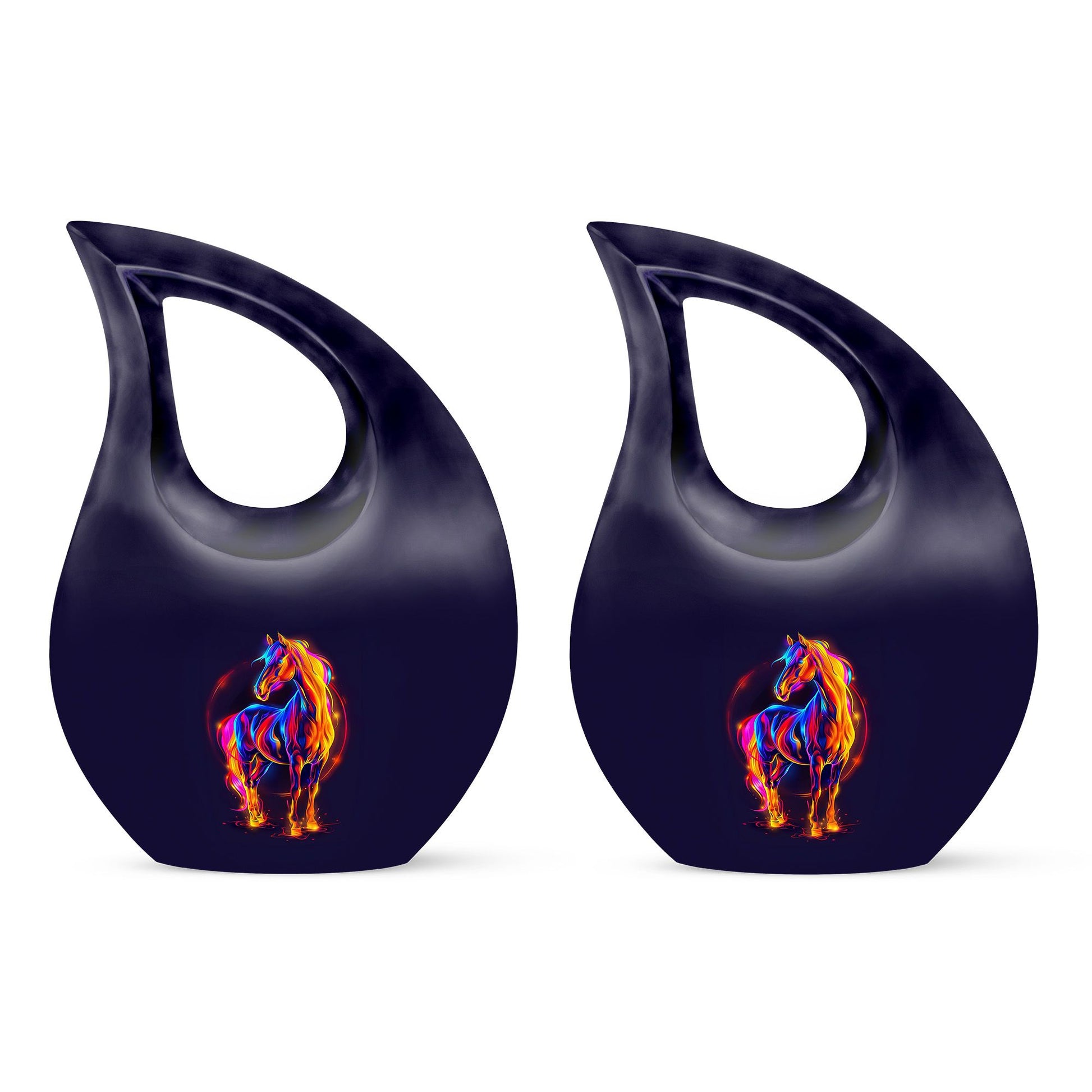 Horse Urns For Ashes - Cremation Ashes Urns Combo