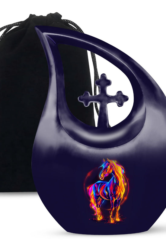 Horse Urns For Ashes - Cremation Ashes Urns Combo