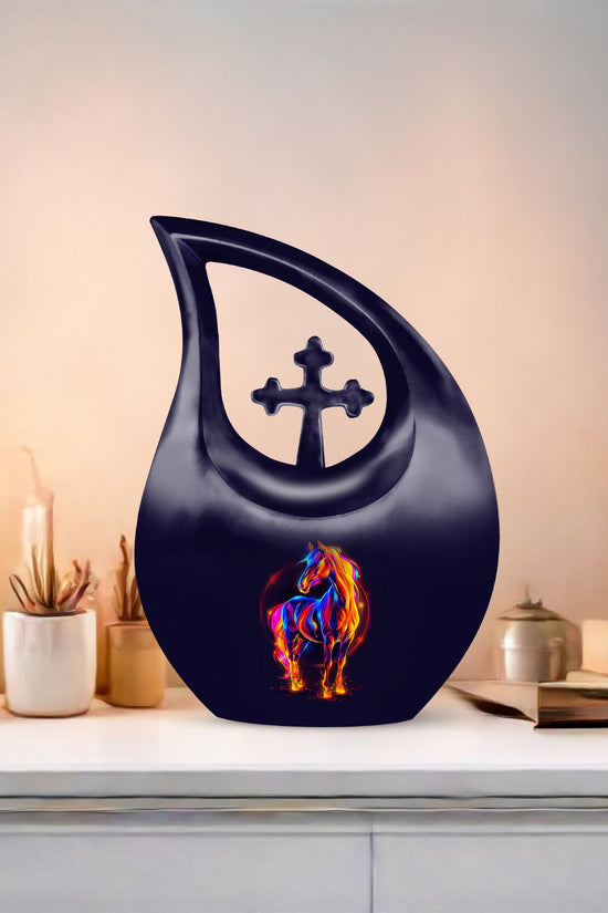 Horse Urns For Ashes - Cremation Ashes Urns Combo