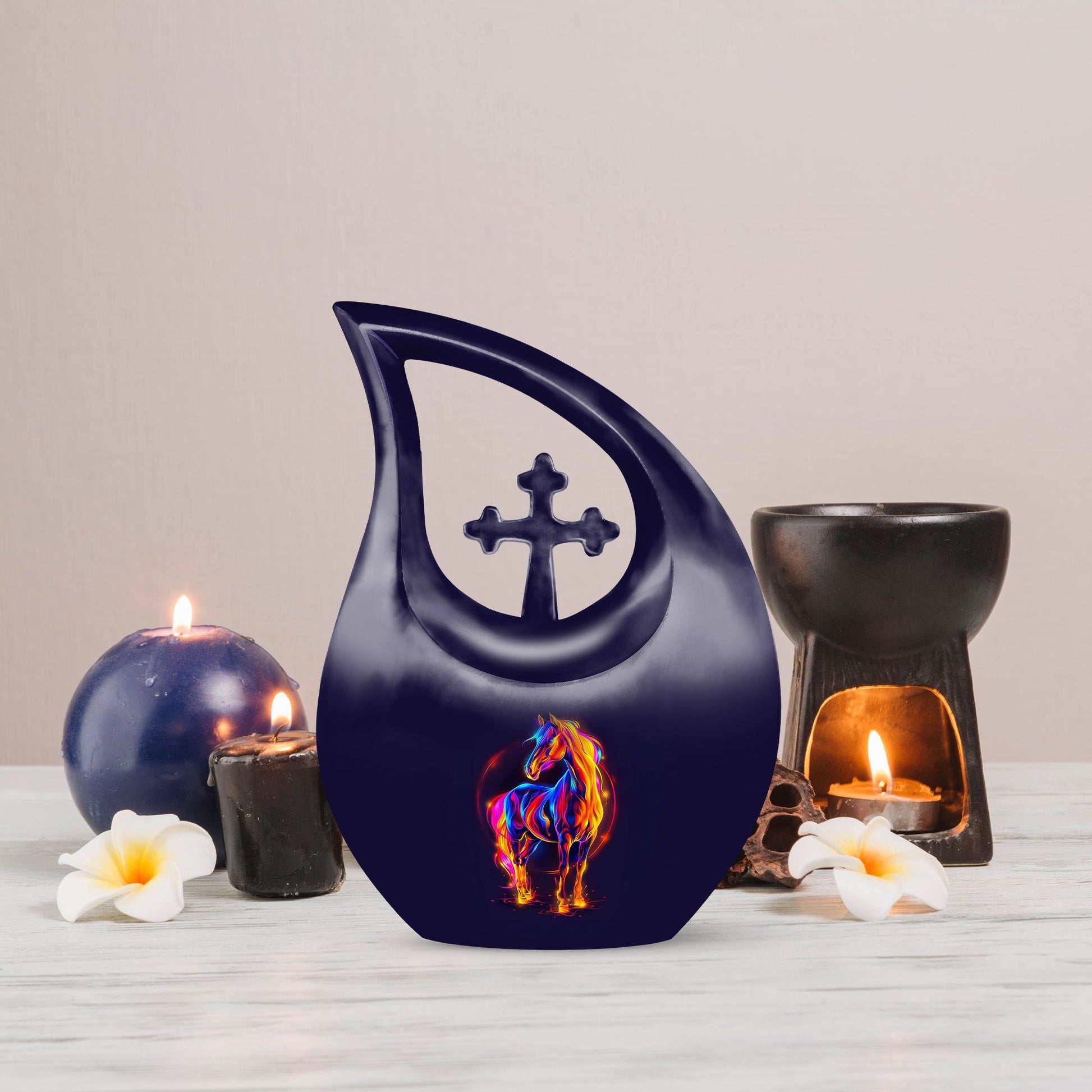 Horse Urns For Ashes - Cremation Ashes Urns Combo