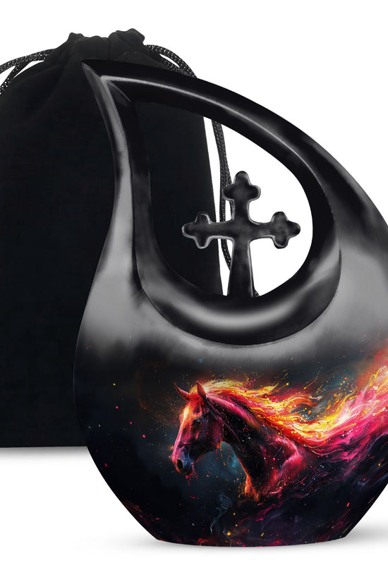 Horse Urns For Ashes - Cremation Mini Urn