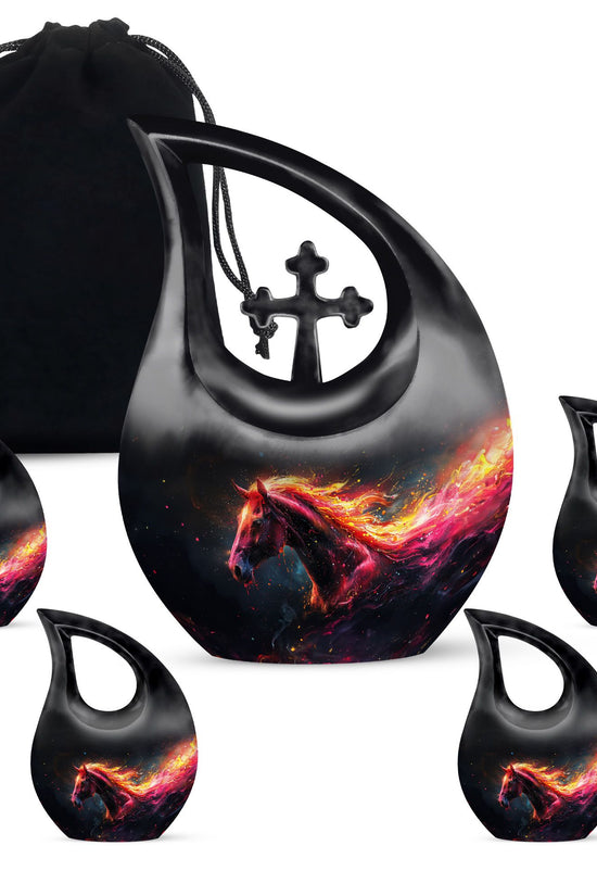 Horse Urns For Ashes - Cremation Mini Urn