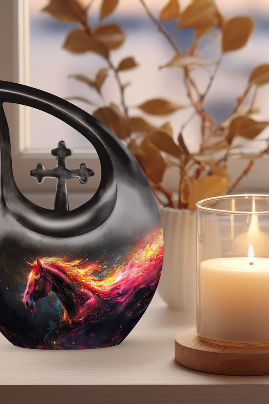 Horse Urns For Ashes - Cremation Mini Urn