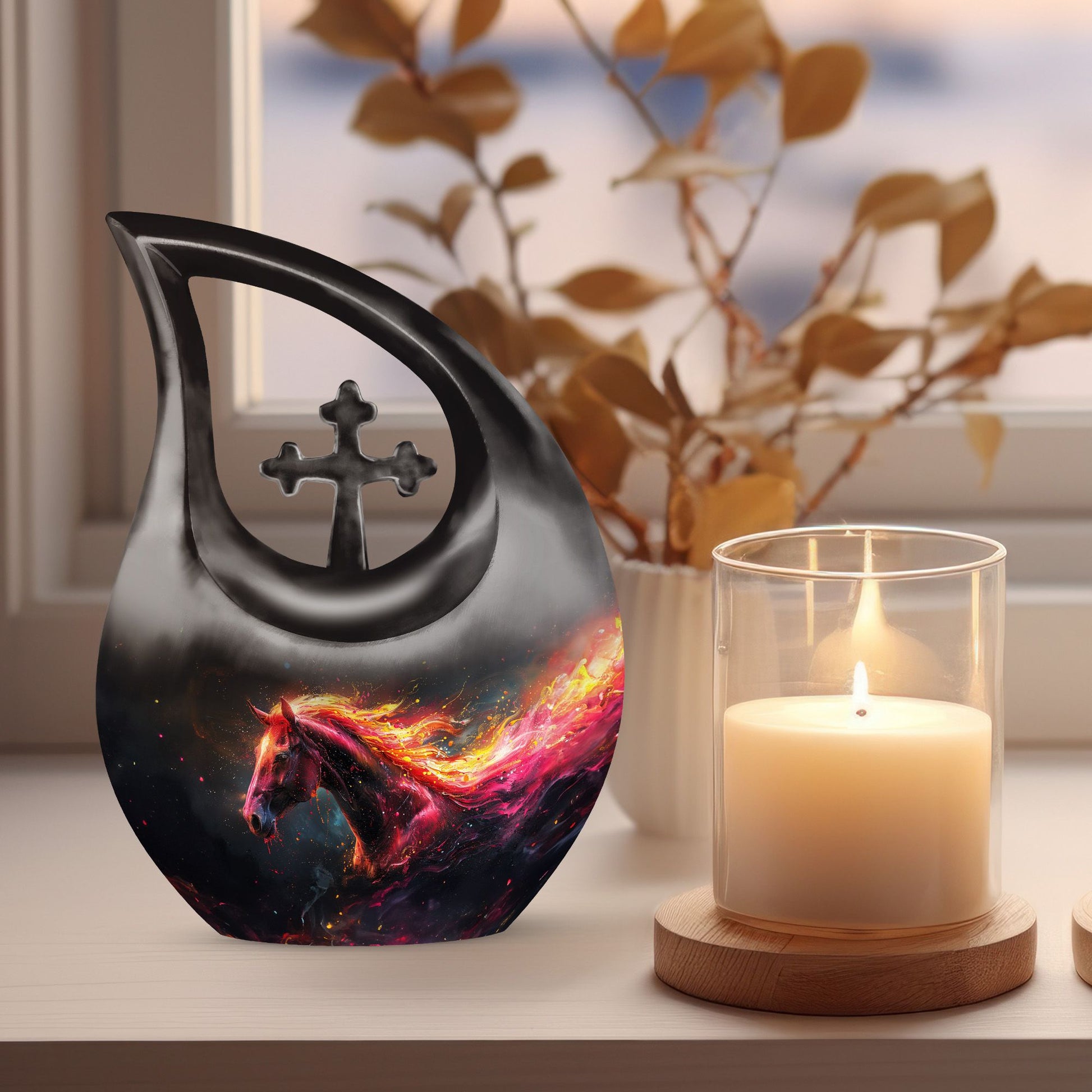 Horse Urns For Ashes - Cremation Mini Urn
