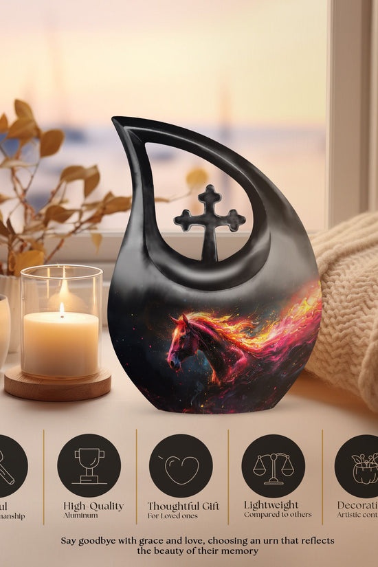 Horse Urns For Ashes - Cremation Mini Urn