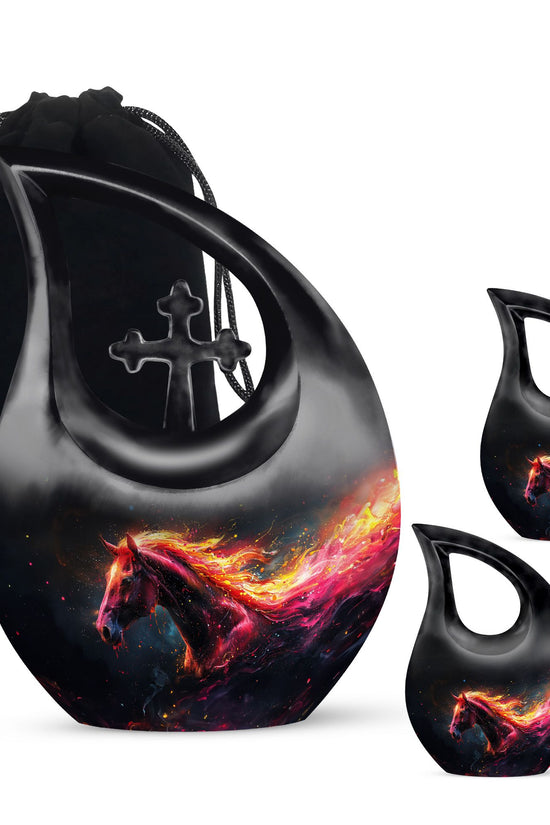 Horse Urns For Ashes - Cremation Mini Urn