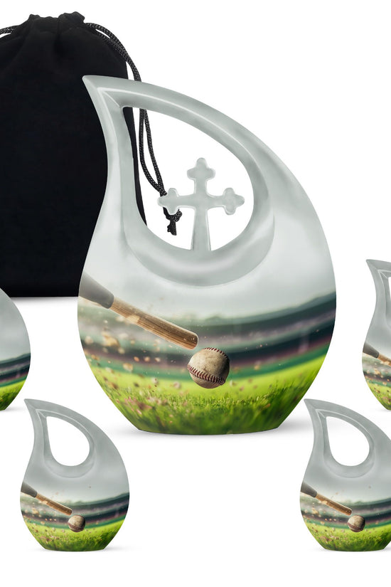 Baseball Urns For Ashes - Adult Cremation Urns For Human Ashes
