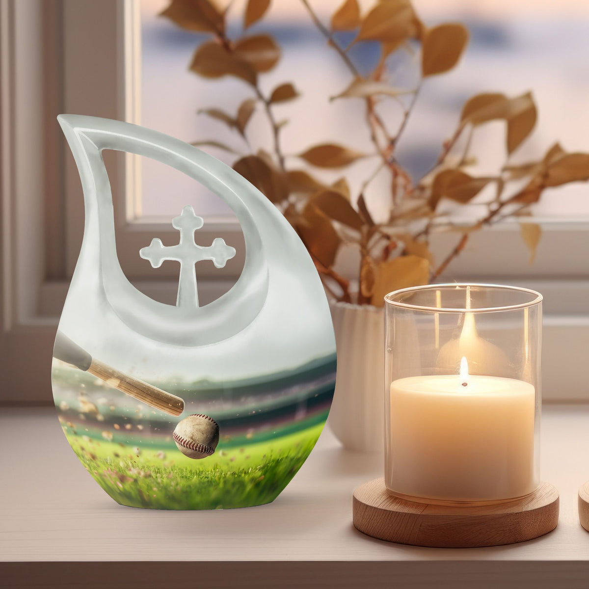 Baseball Urns For Ashes - Adult Cremation Urns For Human Ashes