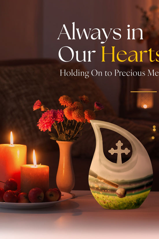 Baseball Urns For Ashes - Adult Cremation Urns For Human Ashes