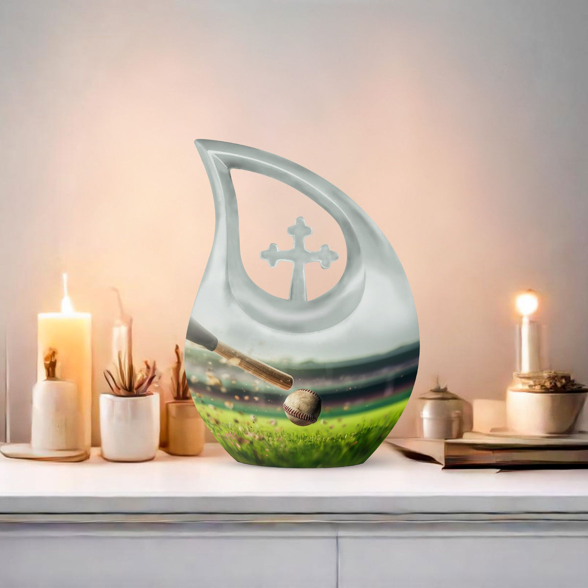 Baseball Urns For Ashes - Adult Cremation Urns For Human Ashes