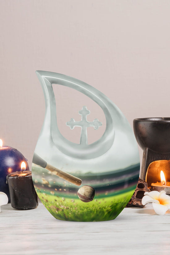 Baseball Urns For Ashes - Adult Cremation Urns For Human Ashes