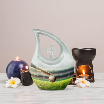 Baseball Urns For Ashes - Adult Cremation Urns For Human Ashes