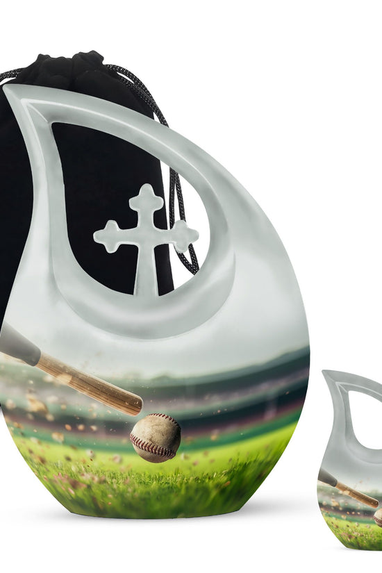 Baseball Urns For Ashes - Adult Cremation Urns For Human Ashes