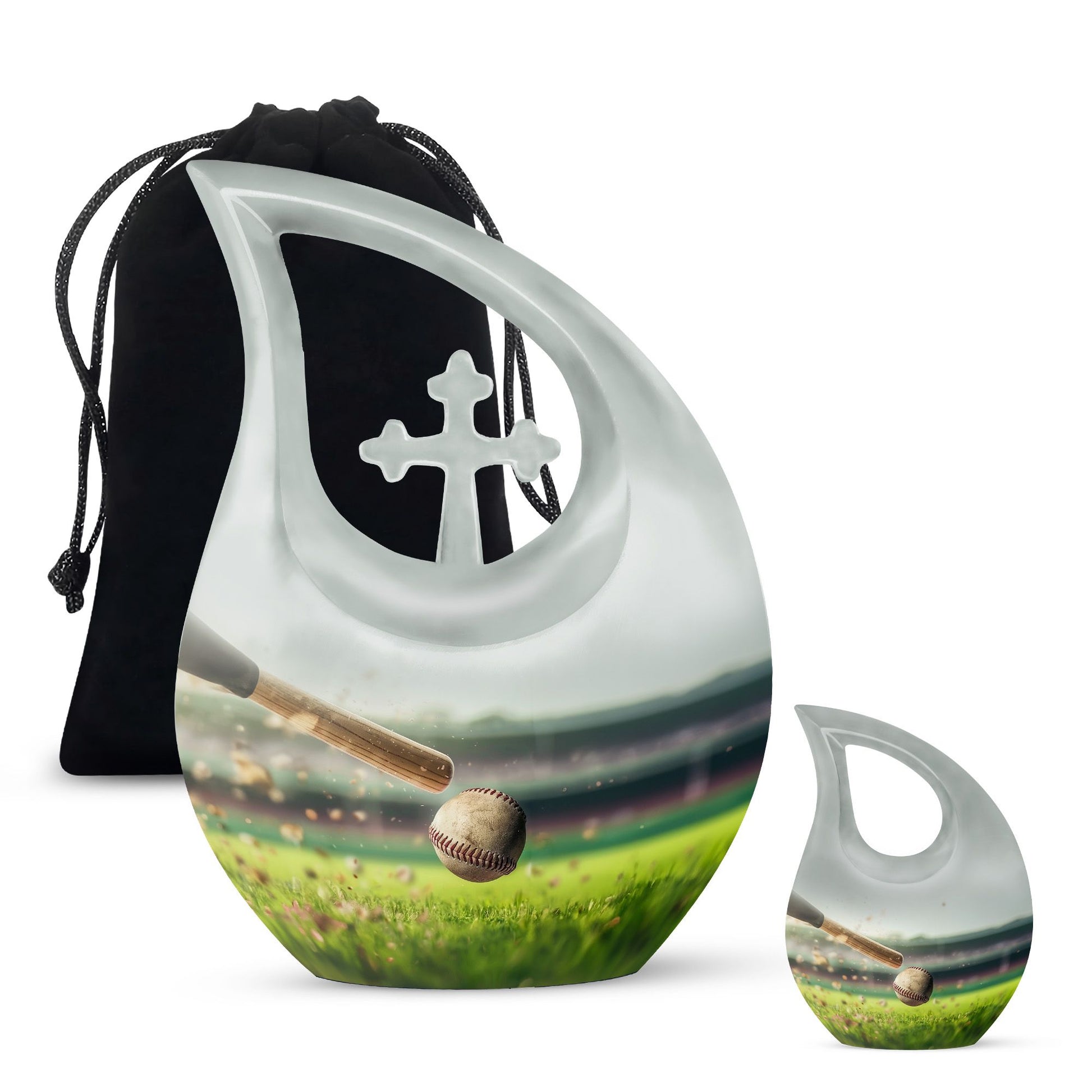 Baseball Urns For Ashes - Adult Cremation Urns For Human Ashes