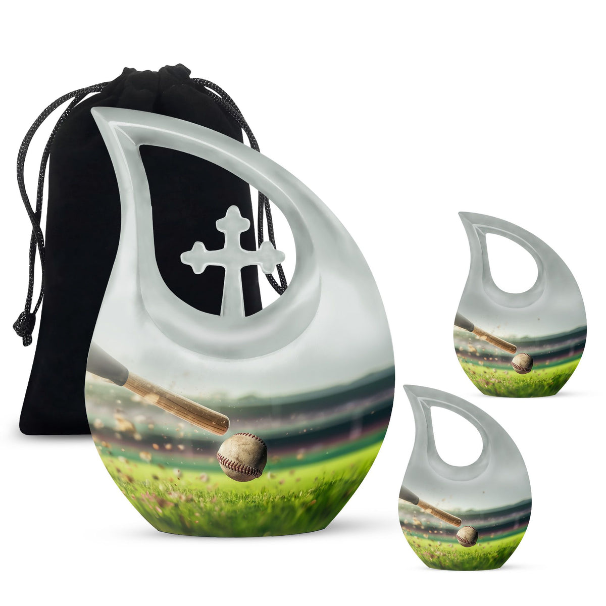 Baseball Urns For Ashes - Adult Cremation Urns For Human Ashes