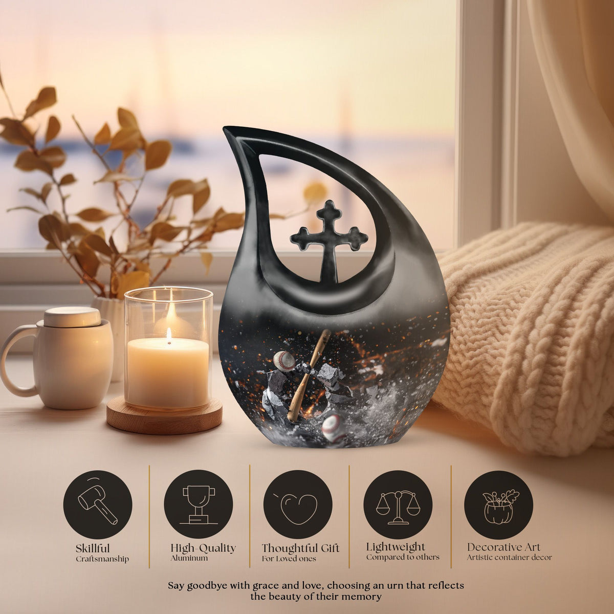 Baseball Urns For Ashes - Cremation Urn Human
