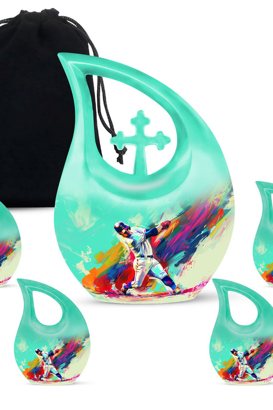 Baseball Urns For Ashes - Cremation Urns For Human Ashes Adult Small