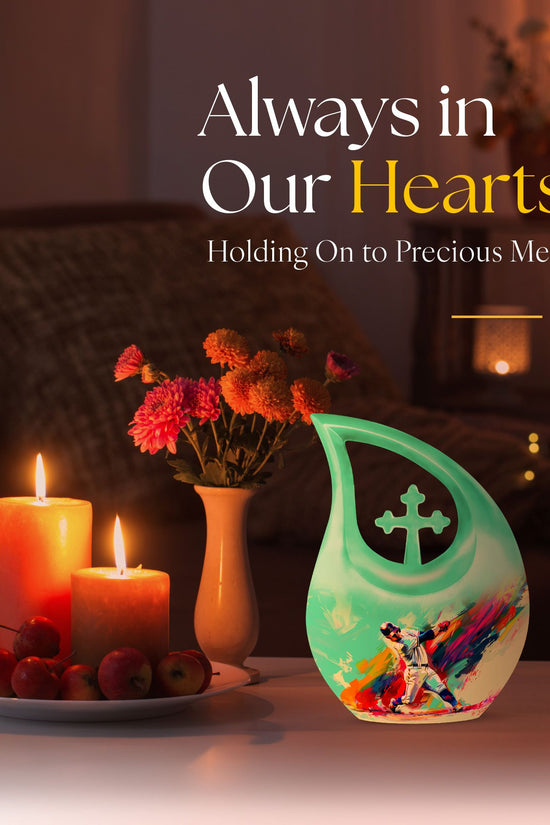 Baseball Urns For Ashes - Cremation Urns For Human Ashes Adult Small