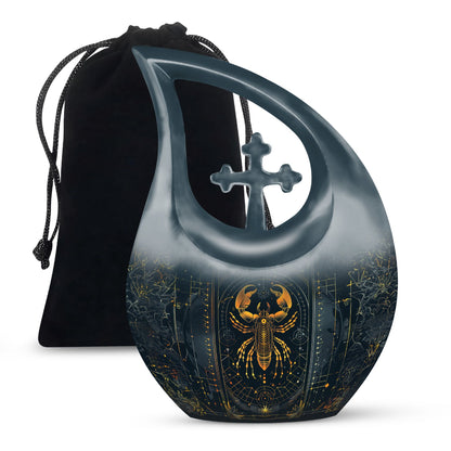 Zodiac Urns For Ashes - Cremation Urn For Human Ashes Adult