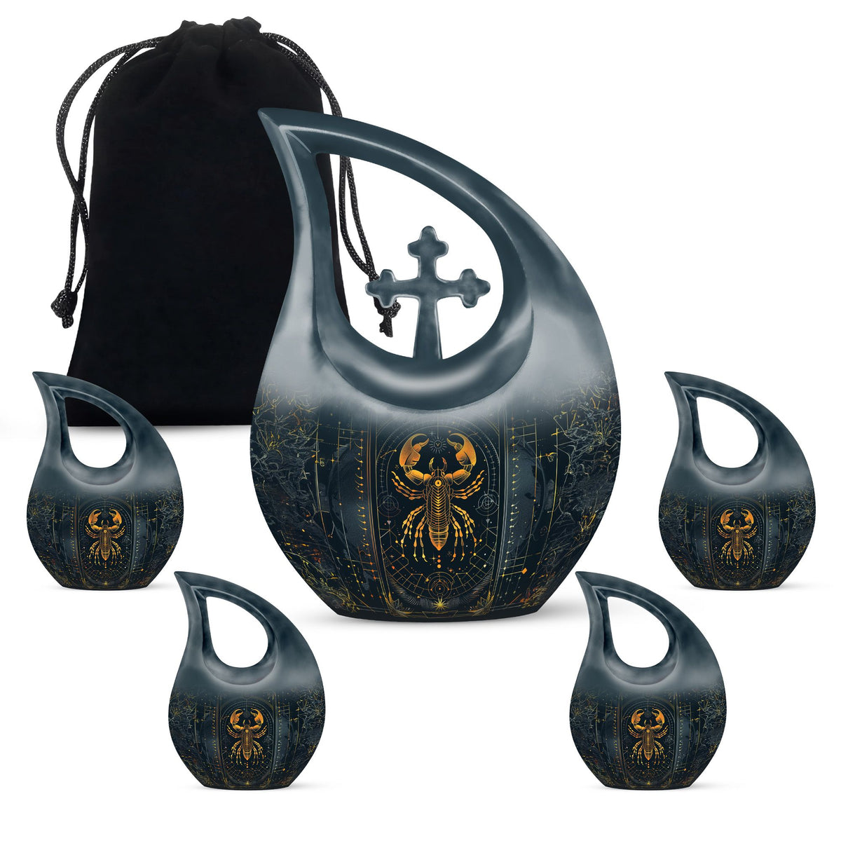 Zodiac Urns For Ashes - Cremation Urn For Human Ashes Adult