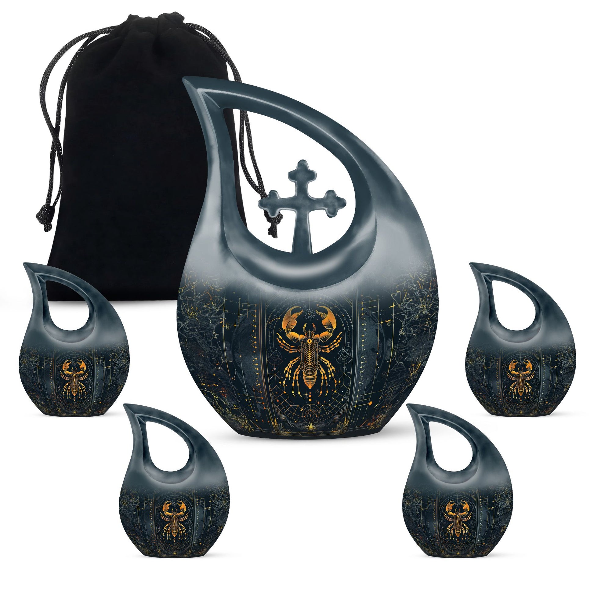 Zodiac Urns For Ashes - Cremation Urn For Human Ashes Adult