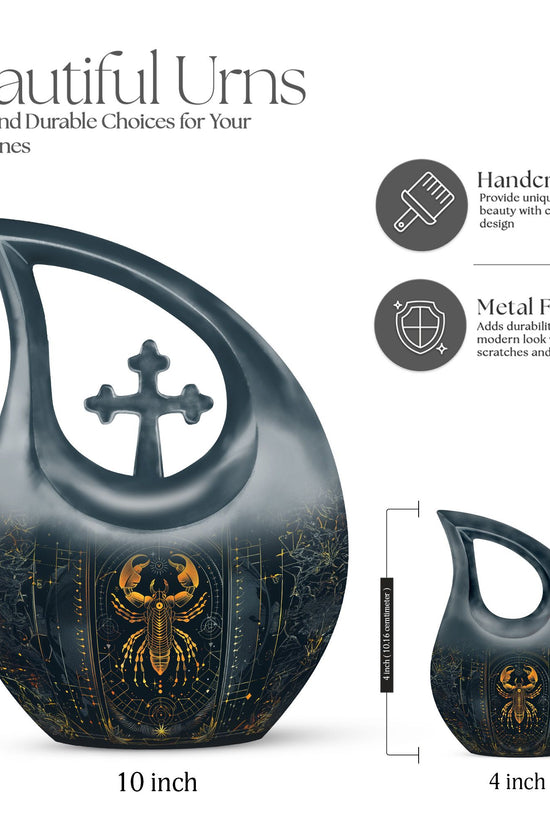 Zodiac Urns For Ashes - Cremation Urn For Human Ashes Adult