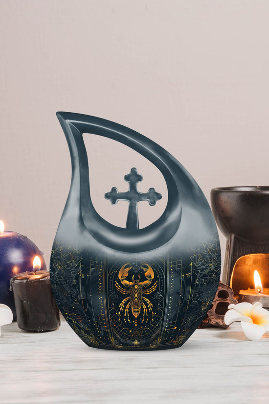 Zodiac Urns For Ashes - Cremation Urn For Human Ashes Adult