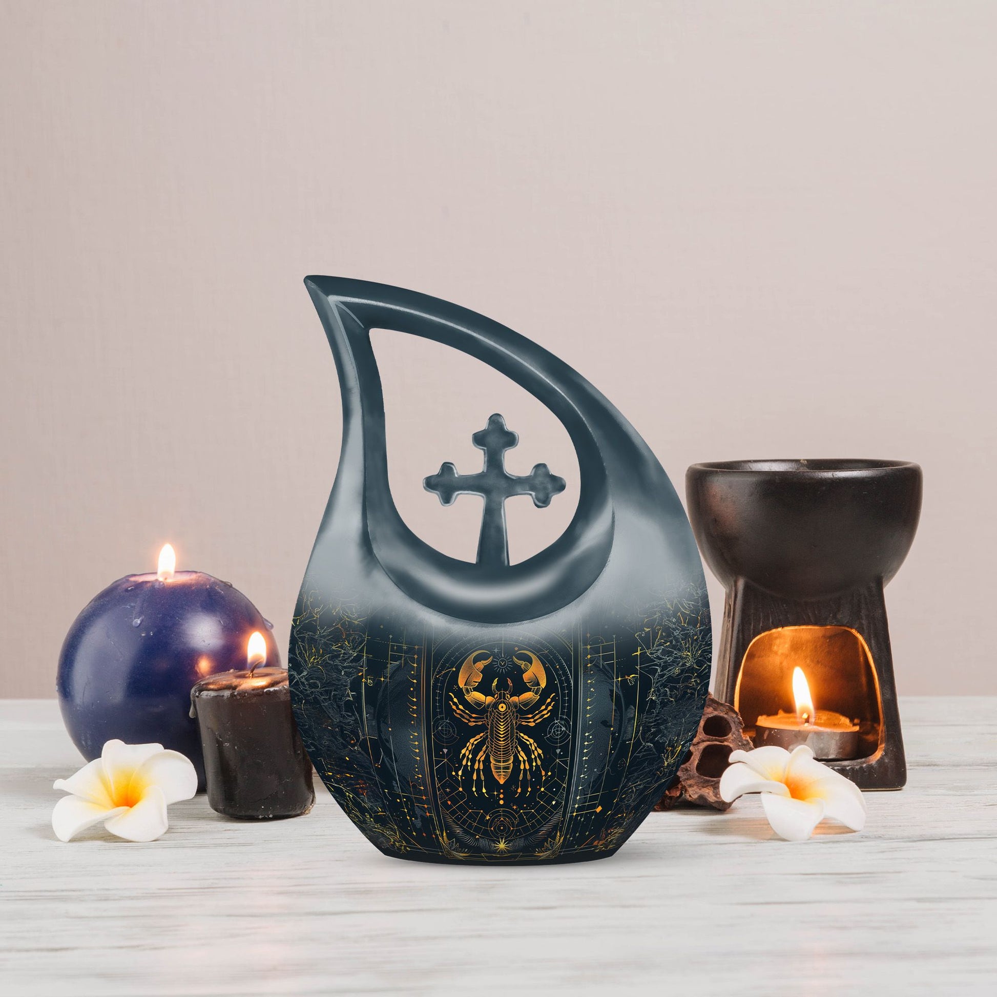 Zodiac Urns For Ashes - Cremation Urn For Human Ashes Adult