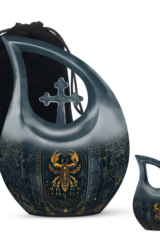 Zodiac Urns For Ashes - Cremation Urn For Human Ashes Adult