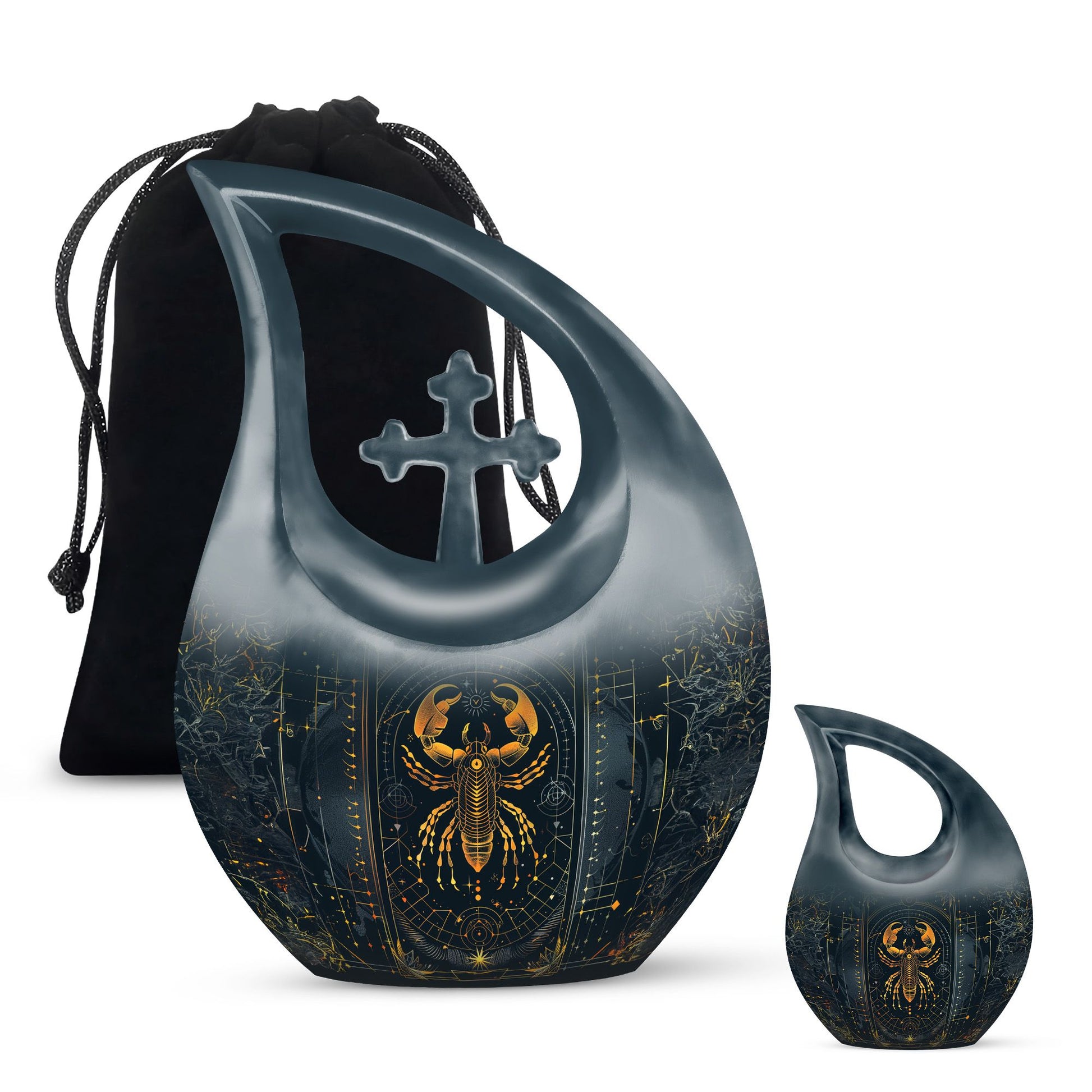 Zodiac Urns For Ashes - Cremation Urn For Human Ashes Adult