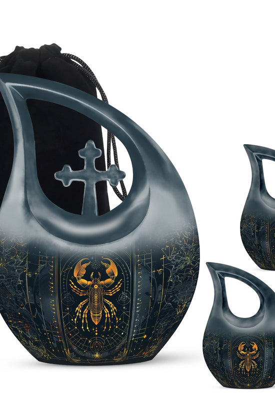 Zodiac Urns For Ashes - Cremation Urn For Human Ashes Adult