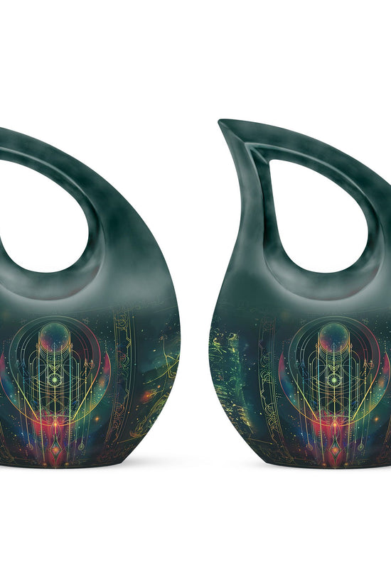 Zodiac Urns For Ashes - Cremation Urns For Human Ashes Adult Black