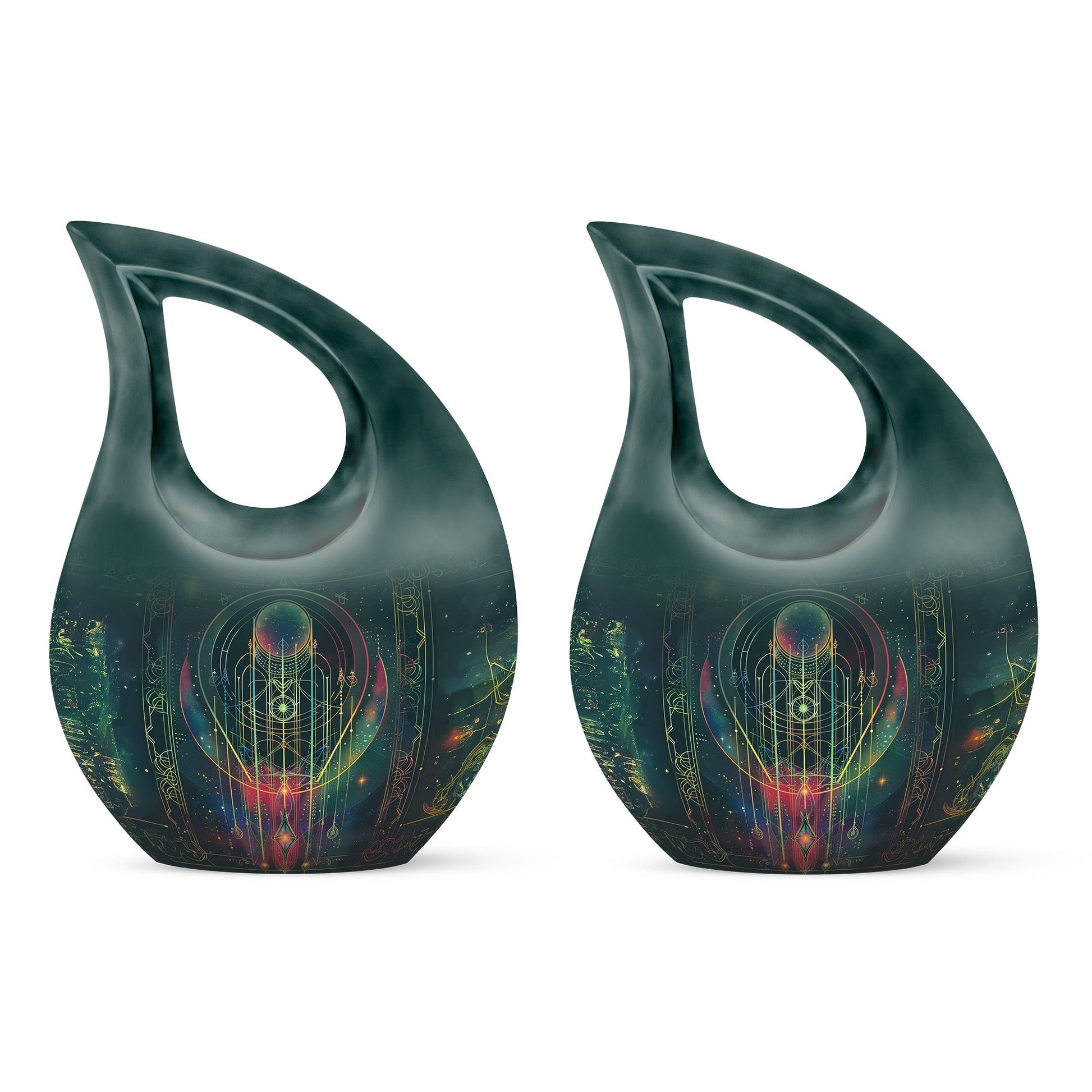 Zodiac Urns For Ashes - Cremation Urns For Human Ashes Adult Black