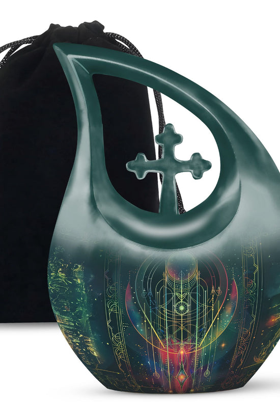Zodiac Urns For Ashes - Cremation Urns For Human Ashes Adult Black
