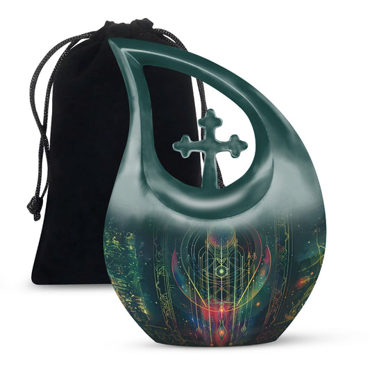 Zodiac Urns For Ashes - Cremation Urns For Human Ashes Adult Black