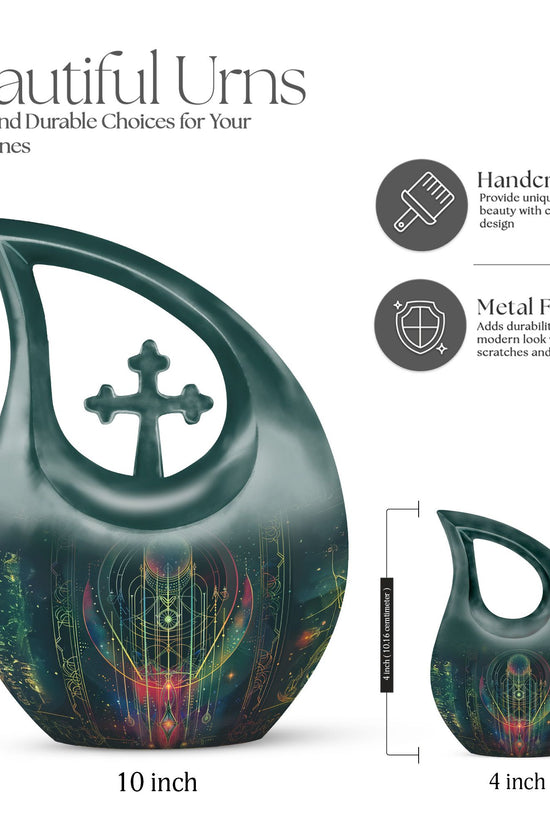 Zodiac Urns For Ashes - Cremation Urns For Human Ashes Adult Black
