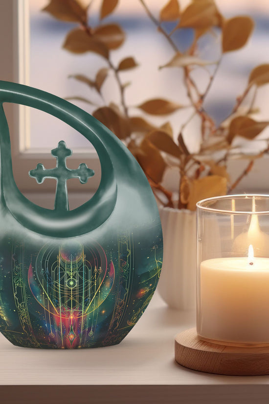 Zodiac Urns For Ashes - Cremation Urns For Human Ashes Adult Black