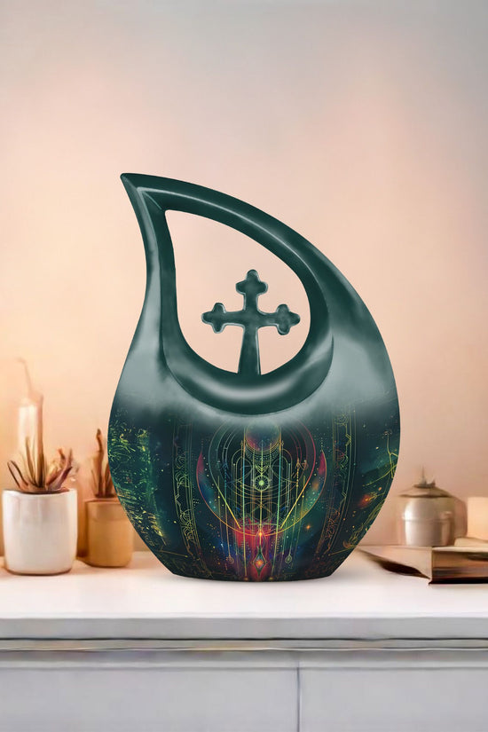 Zodiac Urns For Ashes - Cremation Urns For Human Ashes Adult Black