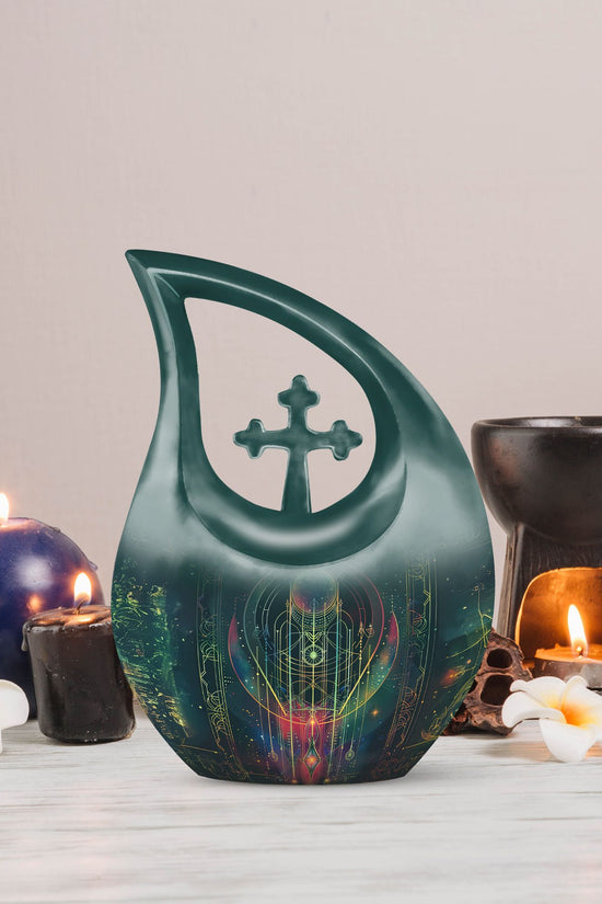 Zodiac Urns For Ashes - Cremation Urns For Human Ashes Adult Black
