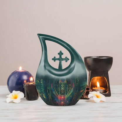 Zodiac Urns For Ashes - Cremation Urns For Human Ashes Adult Black