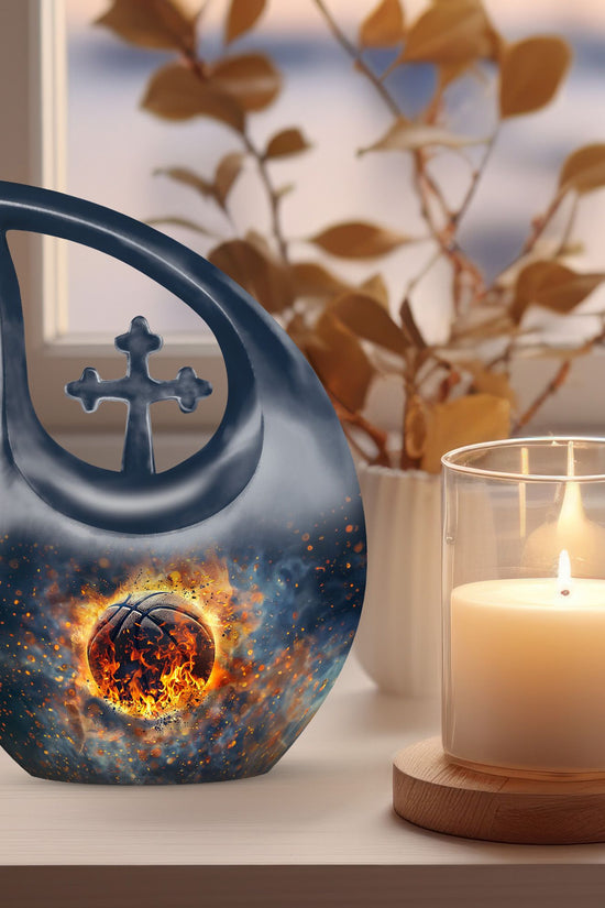 Basketball Urns For Ashes - Cremation Urn For Humans