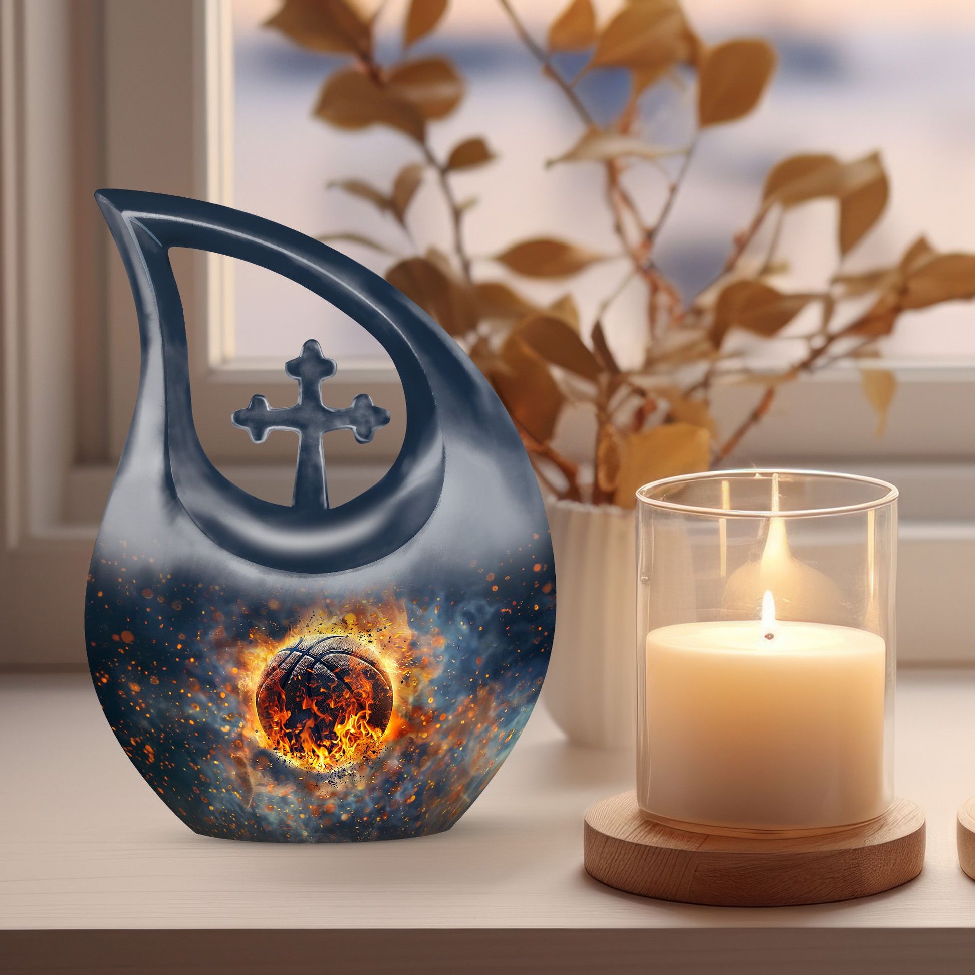 Basketball Urns For Ashes - Cremation Urn For Humans