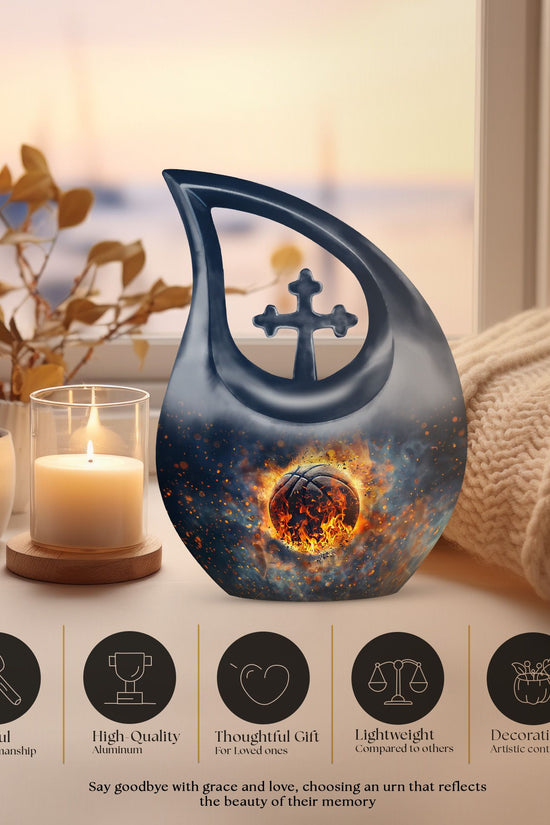 Basketball Urns For Ashes - Cremation Urn For Humans