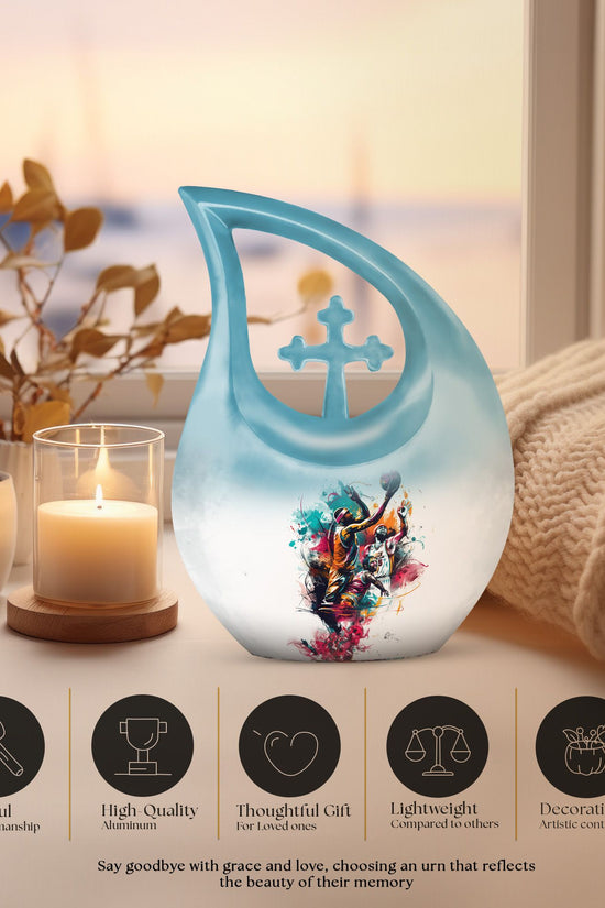 Basketball Urns For Ashes - Cremation Urns For Adult Ashes Small