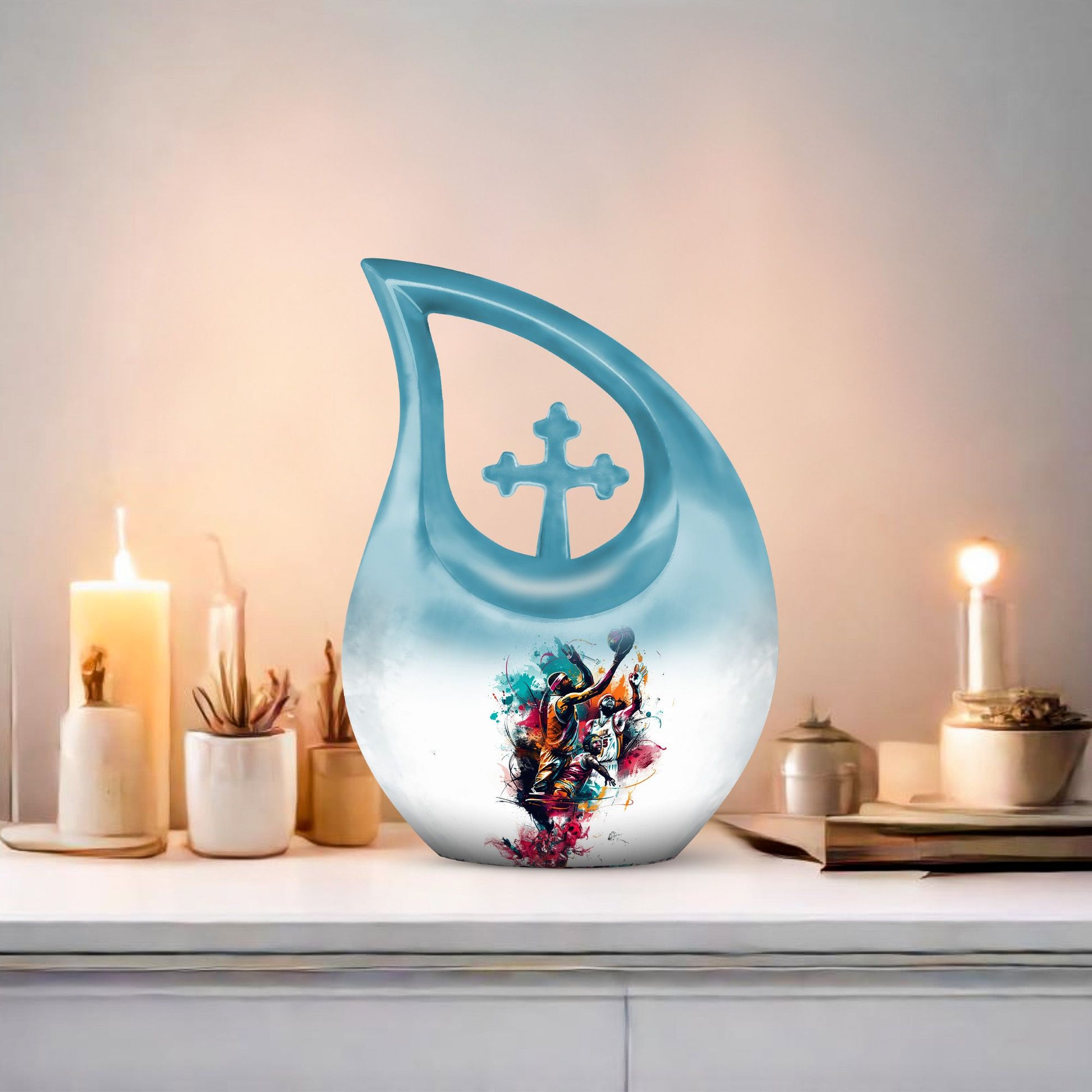 Basketball Urns For Ashes - Cremation Urns For Adult Ashes Small