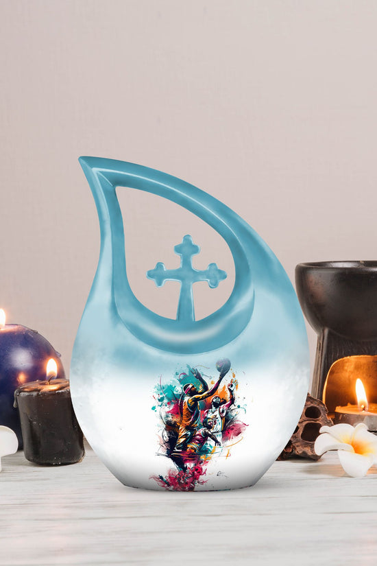 Basketball Urns For Ashes - Cremation Urns For Adult Ashes Small