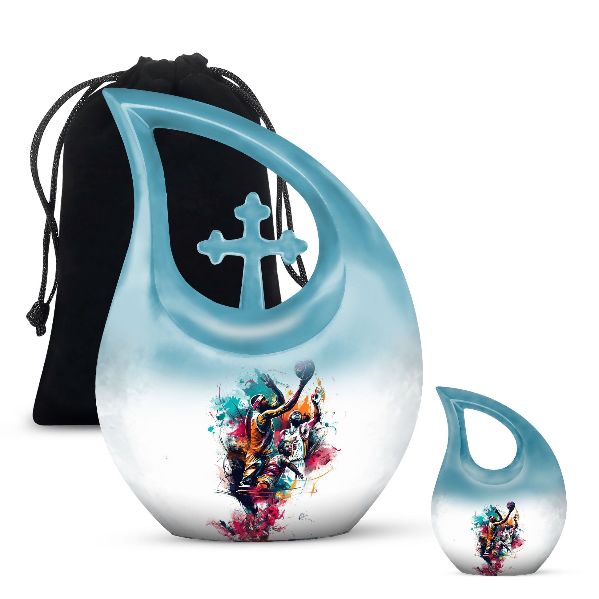 Basketball Urns For Ashes - Cremation Urns For Adult Ashes Small