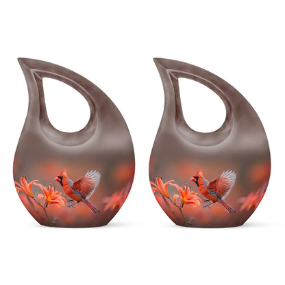 Cardinal Bird Urns For Ashes - Cremation Urns Adult Women
