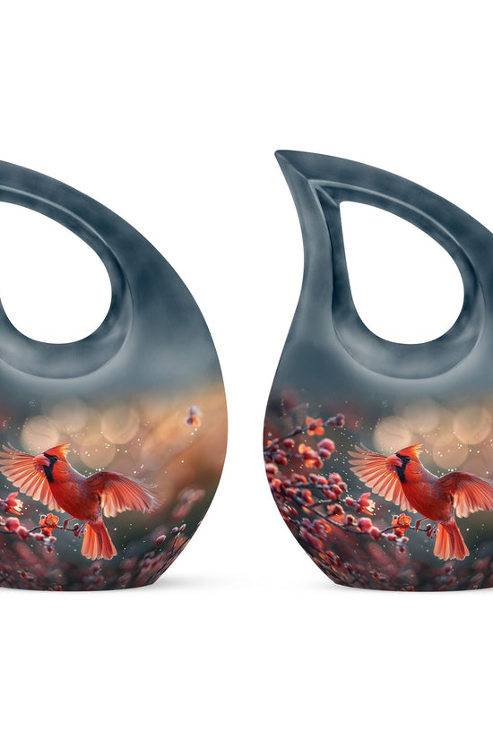 Cardinal Bird Urns For Ashes - Cremation Keepsakes Ashes